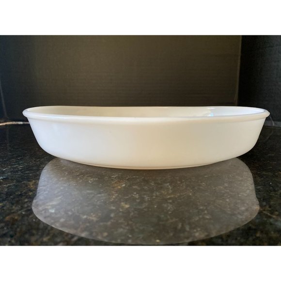 Dynaware, Pyr-O-Rey, 10" Brown Daisy Oval Casserole Dish - Picture 3 of 7